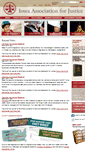 Mobile Screenshot of iowajustice.org